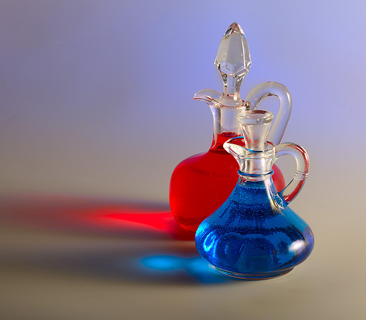 Blue and Red Potions